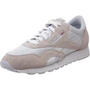 imageReebok Mens Classic Nylon ShoesWhiteWhiteLgtgre