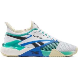 imageReebok Womens Nano Court SneakerFtwr White Weathered White Unlshd Green