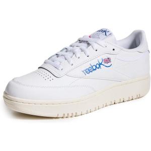 imageReebok Womens Club C Double SneakerFootwear WhiteChalkStep Purple