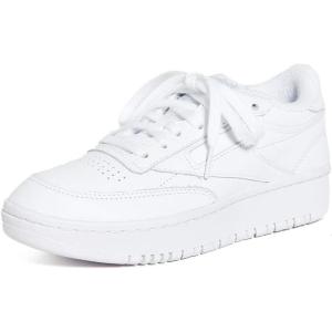imageReebok Womens Club C Double SneakerWhiteWhiteCold Grey 2