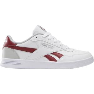 imageReebok Womens Court Advance SneakerFootwear WhiteRetro RedGrey1