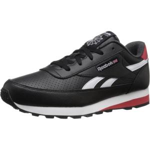 imageReebok Mens Classic Renaissance SneakerBlackFlash RedWhite