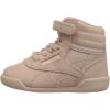 imageReebok UnisexChild Freestyle Hi SneakerFacebare BeigeWhite