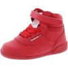 imageReebok UnisexChild Freestyle Hi SneakerVector RedVector RedFootwear Whitered