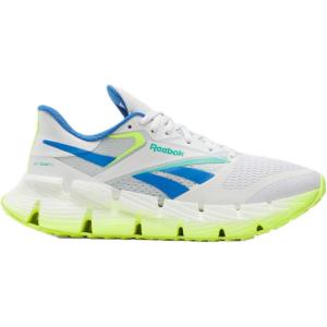 imageReebok Mens Floatzig 1 SneakerFootwearwhiteDigital LimeKinetic Blue