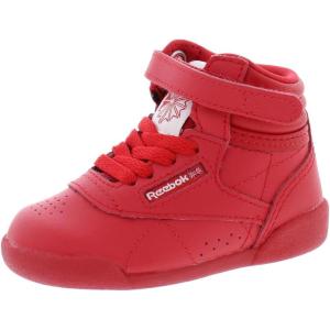imageReebok UnisexChild Freestyle Hi SneakerVector RedVector RedFootwear Whitered