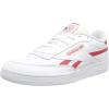 imageReebok Mens Club MEMT SneakerFtwr White Vector Red Ftwr White