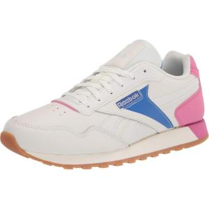 imageReebok Mens Classic Harman Run SneakerBlackExcellent RedHumble Blue
