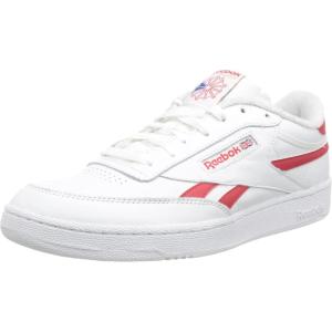 imageReebok Mens Club MEMT SneakerFtwr White Vector Red Ftwr White
