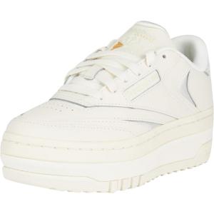 imageReebok Womens Club C Extra SneakerChalk Alabas Goldmt