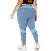 imageReebok Womens Lux HighRise LeggingsBlue Slate