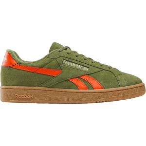 imageReebok UnisexAdult Club C Grounds UK SneakerDeepolivePump OrangeGum