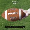 imageReebok  Football Composite Leather Innovative Soft Grip Technology Cushion Lining Stylish Ideal for SportsBrown
