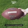 imageReebok  Football Composite Leather Innovative Soft Grip Technology Cushion Lining Stylish Ideal for SportsWalnut