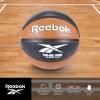 imageReebok  Official Size Basketball Composite Leather AntiSlip Grip Consistent Shape Retention Durable for Outdoor GameBlackBrown