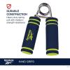 imageReebok 2Pack Hand Grips Spring Coiled Wrist Fingers ampamp Forearm Strength Trainer with Soft Foam Handles Improves Grip Strength Resistance Hand Gripper for Manual Exercises ampamp RehabBlueLime