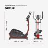 imageReebok FR20 Home Elliptical Cross Trainer Black Cardio Exercise 8 Resistance Levels 264 lb Capacity Plus 60 Day Free Kinomap MembershipFR30