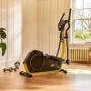imageReebok FR20 Home Elliptical Cross Trainer Black Cardio Exercise 8 Resistance Levels 264 lb Capacity Plus 60 Day Free Kinomap MembershipFR30