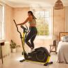 imageReebok FR20 Home Elliptical Cross Trainer Black Cardio Exercise 8 Resistance Levels 264 lb Capacity Plus 60 Day Free Kinomap MembershipFR30