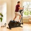 imageReebok FR20 Home Elliptical Cross Trainer Black Cardio Exercise 8 Resistance Levels 264 lb Capacity Plus 60 Day Free Kinomap MembershipFR30