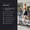 imageReebok FR20 Home Elliptical Cross Trainer Black Cardio Exercise 8 Resistance Levels 264 lb Capacity Plus 60 Day Free Kinomap MembershipSL80