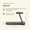 imageReebok Treadmills with Incline Bluetooth Walking or Running FR30z 4 HP 124 MPH 330 lb Capacity FR20z 225 HP 112 MPH 264 lb Capacity Ztech Jet 100z 300 GT40zFR20z Black