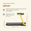 imageReebok Treadmills with Incline Bluetooth Walking or Running FR30z 4 HP 124 MPH 330 lb Capacity FR20z 225 HP 112 MPH 264 lb Capacity Ztech Jet 100z 300 GT40zFR30z Yellow