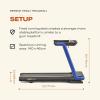 imageReebok Treadmills with Incline Bluetooth Walking or Running FR30z 4 HP 124 MPH 330 lb Capacity FR20z 225 HP 112 MPH 264 lb Capacity Ztech Jet 100z 300 GT40zFR20z Blue