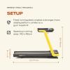 imageReebok Treadmills with Incline Bluetooth Walking or Running FR30z 4 HP 124 MPH 330 lb Capacity FR20z 225 HP 112 MPH 264 lb Capacity Ztech Jet 100z 300 GT40zFR20z Yellow