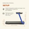 imageReebok Treadmills with Incline Bluetooth Walking or Running FR30z 4 HP 124 MPH 330 lb Capacity FR20z 225 HP 112 MPH 264 lb Capacity Ztech Jet 100z 300 GT40zFR30z Blue