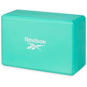 imageReebok Solid Yoga Block 4 x 6 x 9 Yoga Brick with Lightweight Support for Flexibility Balance ampamp Alignment Portable Foam Block for Fitness Home Workout Stretching ampamp MoreCyber Mint