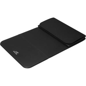 imageReebok Vector Stackable Fitness Mat 72quot x 24quot Black 12mm Foldable Yoga Mat for Floor Exercises and Stretching EVA Foam with Comfortable Grip 6 Panel Design for Home Gym Workout