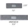 image1pc Unisex 225in Wide Workout Headband wStay Dry Technology Terry Cloth Band MoistureWicking Fabric  Quality Gym Hair Accessories for Active ComfortReebokGrey