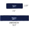 image1pc Unisex 225in Wide Workout Headband wStay Dry Technology Terry Cloth Band MoistureWicking Fabric  Quality Gym Hair Accessories for Active ComfortReebokNavy