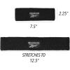 image1pc Unisex 225in Wide Workout Headband wStay Dry Technology Terry Cloth Band MoistureWicking Fabric  Quality Gym Hair Accessories for Active ComfortReebokBlack
