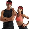 image1pc Unisex 225in Wide Workout Headband wStay Dry Technology Terry Cloth Band MoistureWicking Fabric  Quality Gym Hair Accessories for Active ComfortReebokRed