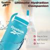 imageReebok Lifestyle Stainless Steel Water Bottle  Insulated Water Bottle 32 oz With Straw  Double Wall Vacuum Insulated Sports Water Bottle BPA FreeBlue