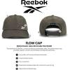 imageReebok Running Flow Hat  Mens  Womens  Lightweight  Performance  Adjustable  Reflective  Low Profile  AthleticFlow  Black