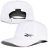 imageReebok Running Flow Hat  Mens  Womens  Lightweight  Performance  Adjustable  Reflective  Low Profile  AthleticFlow  White