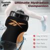 imageReebok Squeeze Water Bottles With Athletic Design  Water Bottle 24 oz  Sports Water Bottle  Reusable Water Bottle For Gym Running Hiking etc BPA Free BlackBlack