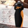 imageReebok Squeeze Water Bottles With Athletic Design  Water Bottle 24 oz  Sports Water Bottle  Reusable Water Bottle For Gym Running Hiking etc BPA Free BlackBlack