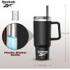 imageReebok Stainless Steel Tumbler With Lifestyle Design  40oz Tumbler With Handle  Double Wall Tumbler Vacuum Insulated  Leak Proof Tumbler For Men ampamp Women Black RBHS1006BKBlack