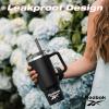 imageReebok Stainless Steel Tumbler With Lifestyle Design  40oz Tumbler With Handle  Double Wall Tumbler Vacuum Insulated  Leak Proof Tumbler For Men ampamp Women Black RBHS1006BKBlack