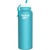 imageReebok Lifestyle Stainless Steel Water Bottle  Insulated Water Bottle 32 oz With Straw  Double Wall Vacuum Insulated Sports Water Bottle BPA FreeBlue