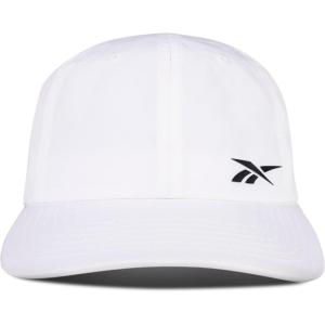 imageReebok Running Flow Hat  Mens  Womens  Lightweight  Performance  Adjustable  Reflective  Low Profile  AthleticFlow  White