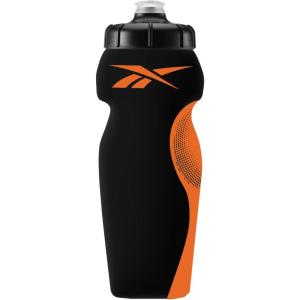 imageReebok Squeeze Water Bottles With Athletic Design  Water Bottle 24 oz  Sports Water Bottle  Reusable Water Bottle For Gym Running Hiking etc BPA Free BlackBlack