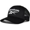 imageReebok Aero Trucker Hat  Snapback  Adjustable  Mesh Back  Retro  Baseball  Streetwear  Urban  LifestyleAero  Black