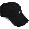 imageReebok Running Hat  Performance  Athletic  Lightweight  Quick Drying  Sun Protection  Reflective  Recycled MaterialsOne Series  Black