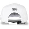 imageReebok Running Hat  Performance  Athletic  Lightweight  Quick Drying  Sun Protection  Reflective  Recycled MaterialsTechnical  White