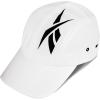 imageReebok Running Hat  Performance  Athletic  Lightweight  Quick Drying  Sun Protection  Reflective  Recycled MaterialsTechnical  White